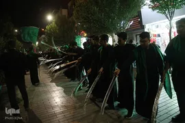 آیین سنتی مشق شمشیر در قم
