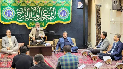 جلسه آموزش قرآن «هادی صلح‌جو» در غرب تهران