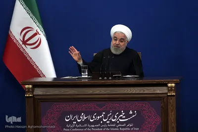 نشست خبری رییس جمهور