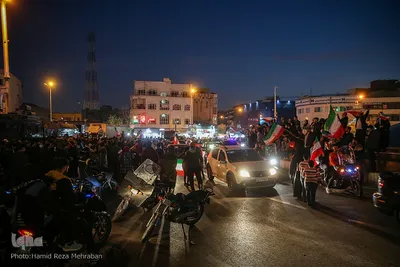 جشن پیروزی تیم ملی در تهران/2