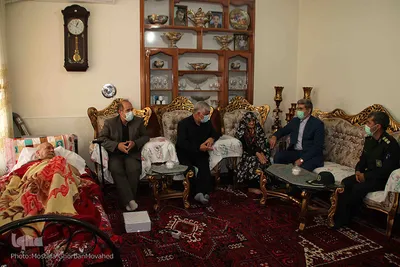 گلباران مزار شهدا در اهر