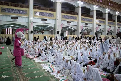 جشن تکلیف ۵ هزار نفری دختران در تبریز