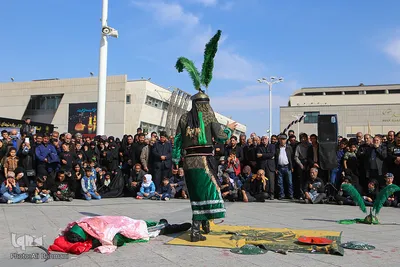 عزاداری شهادت امام رضا (ع) در مشهد الرضا(ع)