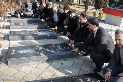 گرامیداشت روز پدر در جوار مزار شهدای ارومیه‎