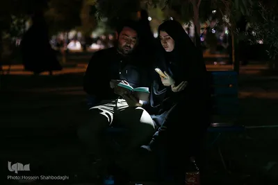 شب 23 ماه مبارک رمضان در گلزار شهدای قم