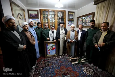 دیدار آیت الله نورمفیدی، نماینده ولی‌فقیه در استان و امام جمعه گرگان با خانواده شهدا