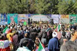 طنین فریاد استکبارستیزی در بیرجند در یوم‌الله ۱۳ آبان