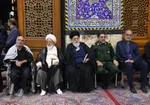 مراسم وداع با شهدای حمله رژیم صهیونیستی به یزد