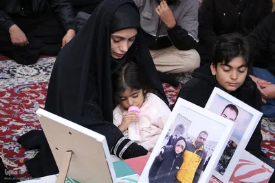 مراسم وداع و تشییع پیکر مطهر شهدای حملات متجاوزانه آمریکایی - صهیونیستی در شیراز