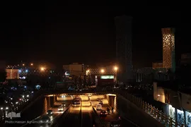 عزاداری شب سوم محرم در میدان امام حسین(ع)