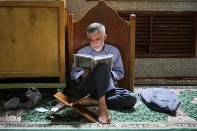 مراسم جز خوانی در حرم حضرت عبدالعظیم حسنی