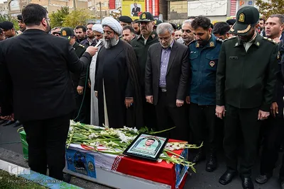 تشییع پیکر شهید مدافع امنیت «محمدرضا کوشکی»‎