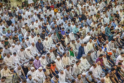 نماز عید سعید قربان در حرم اباالفضل العباس (ع)