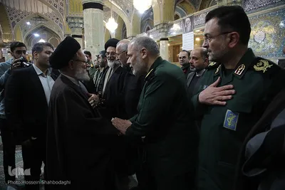 مراسم یادبود آیت‌الله سید محمد شاهچراغی در قم