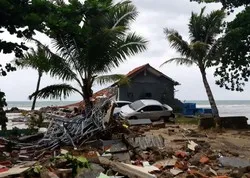 Message de condoléance du Président Rohani après le tsunami en Indonésie