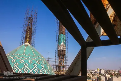 آستان علی‌بن مهزیار اهوازی همچنان در دست ساخت