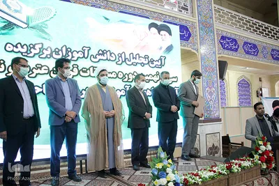 تجلیل از دانش آموزان برتر مسابقات قرآن و عترت در استان یزد‎‎