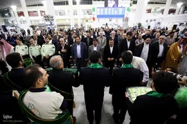 مراسم بدرقه نخستین زائران حج تمتع