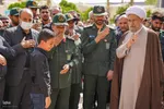 تشییع پیکر بسیجی شهید سید محمد امین مودت