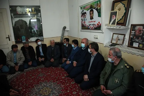 مادر شهید مدافع حرم «منوچهر سعیدی» به فرزند شهیدش پیوست
