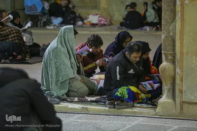 مراسم شب ۱۹ رمضان در مسجد جامع اصفهان