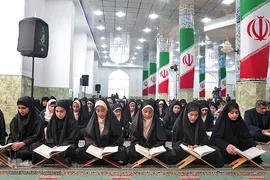 محفل انس با قرآن کاروان قرآنی انقلاب در میناب