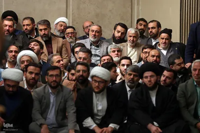 دیدار جمعی از مداحان و شاعران اهل‌بیت‌ (ع) با رهبر معظم انقلاب