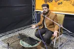 مراسم استقبال و وداع با شهید گمنام در جهاددانشگاهی سمنان