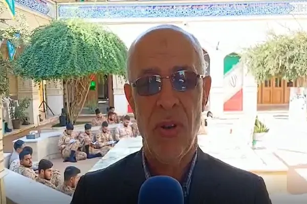 تجدید میثاق سربازان لشکر ۲۵ کربلا با شهدا در باغ‌موزه دفاع مقدس مازندران