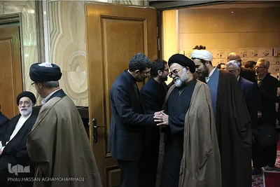 مراسم هفتمین روز درگذشت مرحوم آیت الله محمد واعظ زاده خراسانی