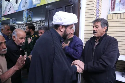 سوگواری اهالی شهرک سعدی در عزای رهبر شهید