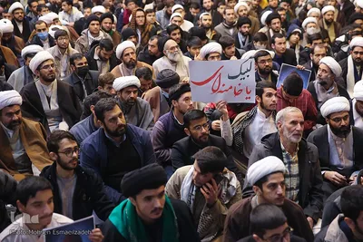 خروش حوزویان خراسان در حمایت از مرجعیت و رهبر انقلاب
