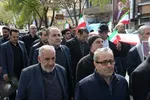 حضور دانشگاهیان دانشگاه تبریز در اربعین قائد شهید امت