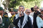 تشییع پیکر مطهر شهید مدافع وطن ستوان دوم هومن غیاثوند در ملایر