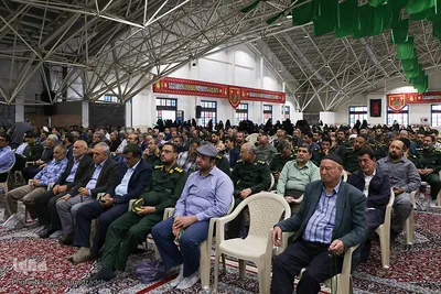 مراسم گرامیداشت شهید عباس نیلوفروشان در اصفهان