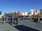 مراسم عزاداری خیابانی شهادت حضرت زهرا(س) در اهر