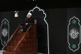 مراسم عزاداری شب شهادت حضرت ‌زهرا سلام‌الله‌علیها در حسینیه امام خمینی(ره)
