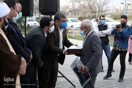 مراسم درختکاری گرامیداشت پیرغلامان اهل بیت(ع) در بوستان «باغ نو» فرهنگسرای تهران