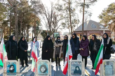 تجدید میثاق جهادگران اصفهانی با شهدا