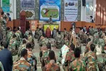 کرسی تلاوت قرآن در لشکر 84 پیاده لرستان برگزار شد + عکس