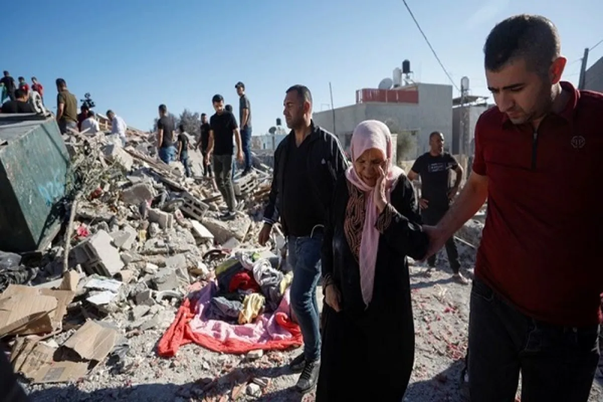 Israeli Occupiers Force Palestinian to Demolish Own Home  