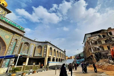 ساخت صحن حضرت امام حسن علیه السلام
