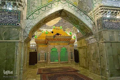 حرم مطهر و نورانی امام حسن عسگری (ع) در سامرا