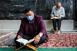 جزءخوانی قرآن کریم در حرم مطهر امام رضا(ع)

