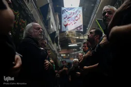 عزاداری عاشورا در چهارراه گلوبندک