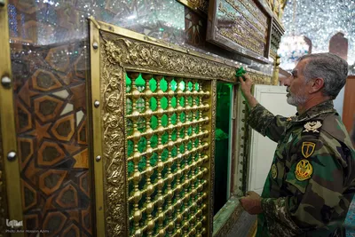 مراسم غبار روبی به مناسبت استقبال از ماه مبارک رمضان