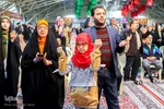 مراسم تحویل سال نو درگلستان شهدای اصفهان