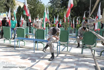تشییع پیکر پاک شهید مدافع حرم حجت الاسلام و المسلمین «مجید سلمانیان»‎