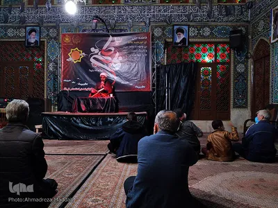 مراسم عزاداری دهه اول فاطمیه‎‎ - شیراز
