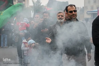 مراسم اربعین حسینی در جوار حرم مطهر رضوی